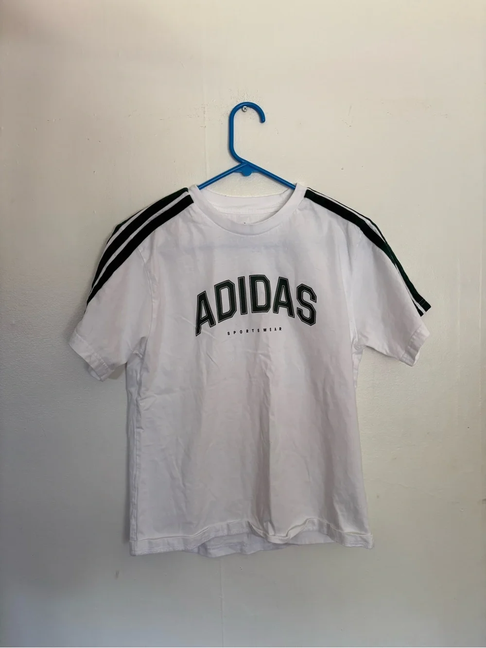 Adidas Codes Collegiate Linear Graphic Tee - Small